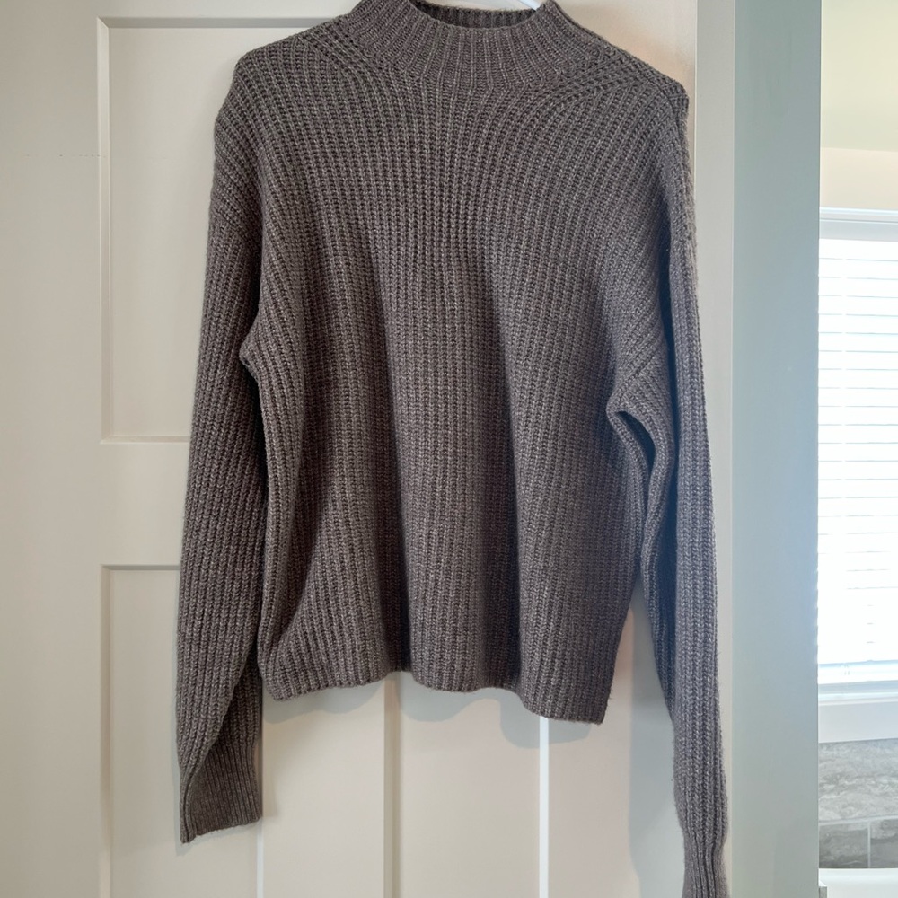 Old Navy Women’s Brown Mockneck Sweater